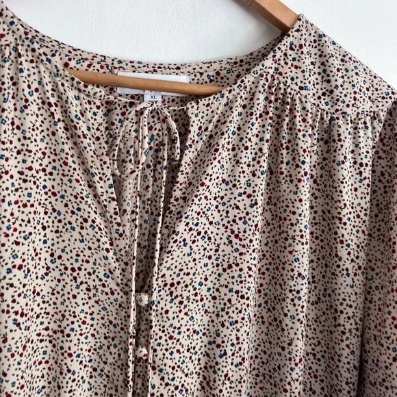 Sweet Baby Jamie Modest Peasant Ditsy Midi Dress - Picture 8 of 14